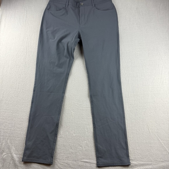 Vuori Pants Men's 34x32* Meta Blue Athletic Slim Chino Performance V430 Stretch - Picture 2 of 12